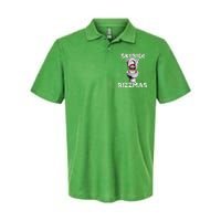 Skib Idi Rizzmas Funny Toilet Santa White Elephant Christmas Softstyle Adult Sport Polo