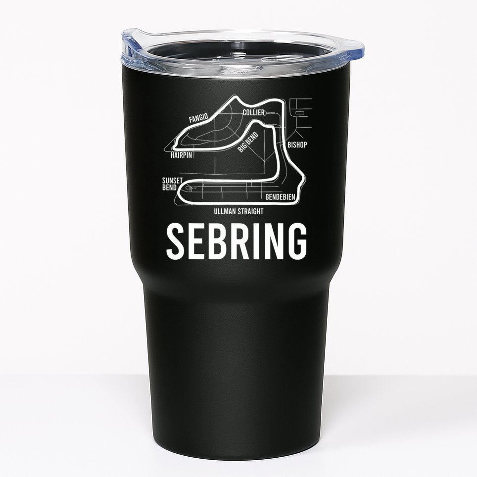 Sebring International Raceway Motorsport Vintage Tumbler