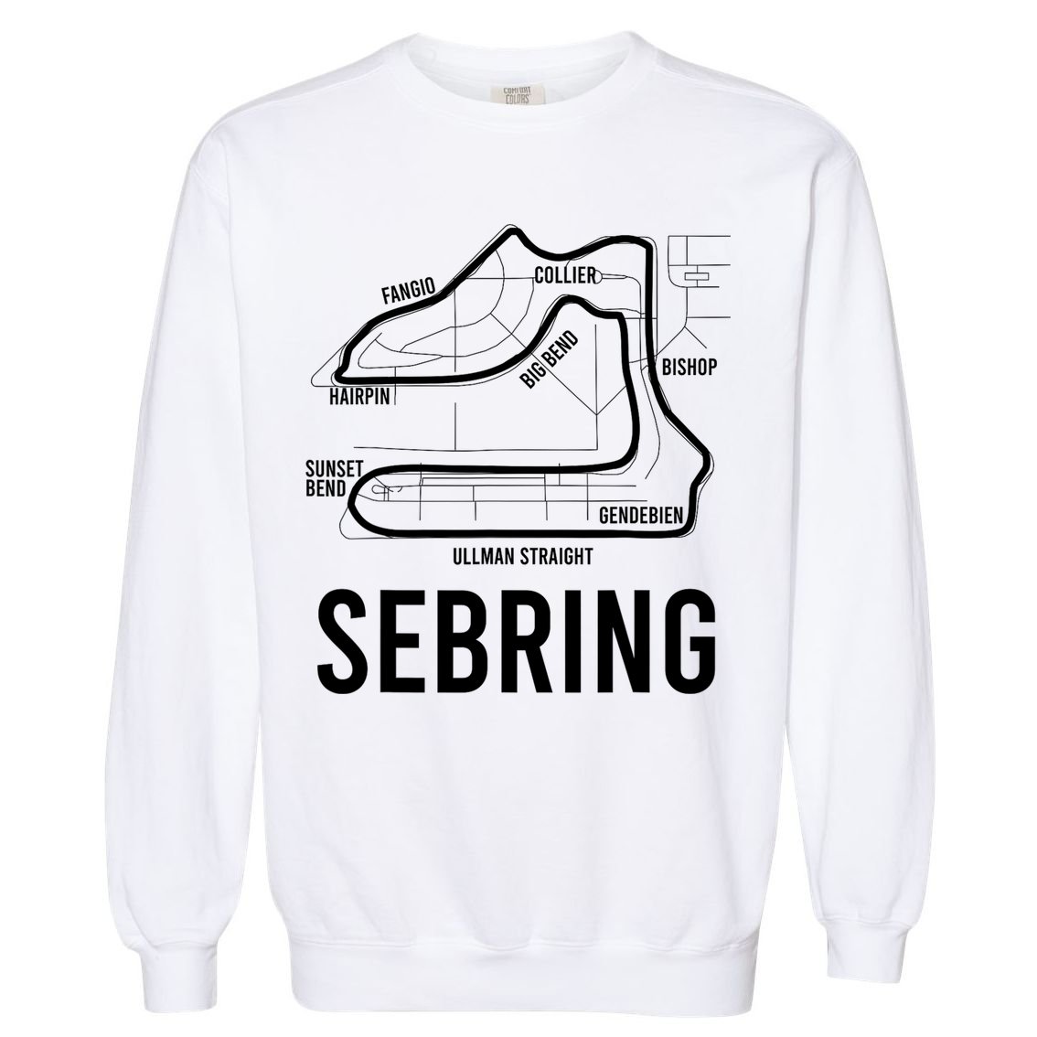 Sebring International Raceway Motorsport Vintage Garment-Dyed Sweatshirt