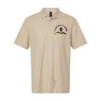 Skier I'd Rather Be Skiing Ski T Softstyle Adult Sport Polo