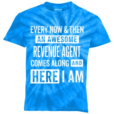 Sarcastic Internal Revenue Agent Funny Saying Gift Kids Tie-Dye T-Shirt