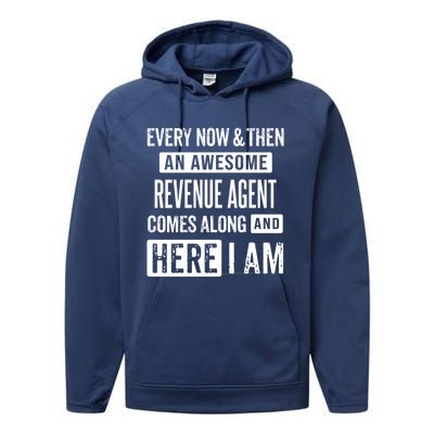 Sarcastic Internal Revenue Agent Funny Saying Gift Performance Fleece Hoodie