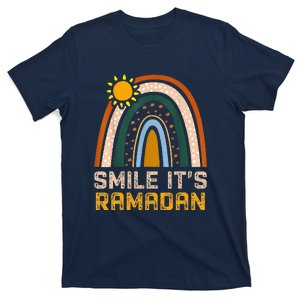 Smile Its Ramadan Muslim Eid Mubarak Islamic Ramadan T-Shirt