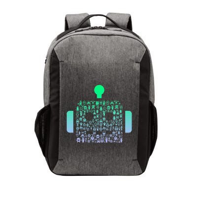 Silhouette Icon Robot Robot Vector Backpack