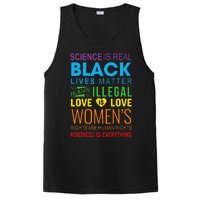 Science Is Real Black Lives Matter Love Is Love Lgbtq Ally PosiCharge Competitor Tank