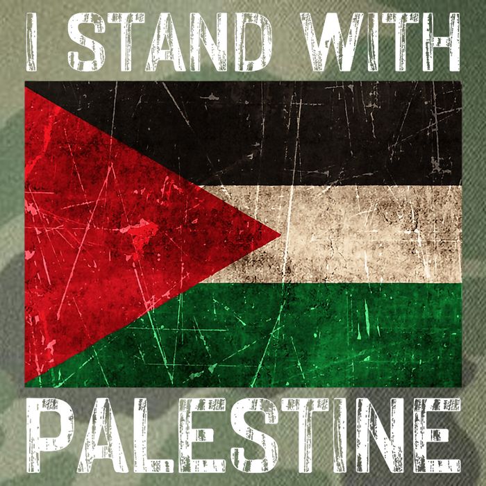 Support I Stand With Palestine Free Palestine Flag Arabic Legacy Tie Dye Trucker Hat