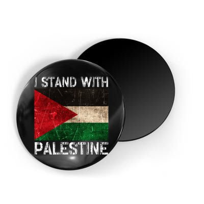 Support I Stand With Palestine Free Palestine Flag Arabic Magnet