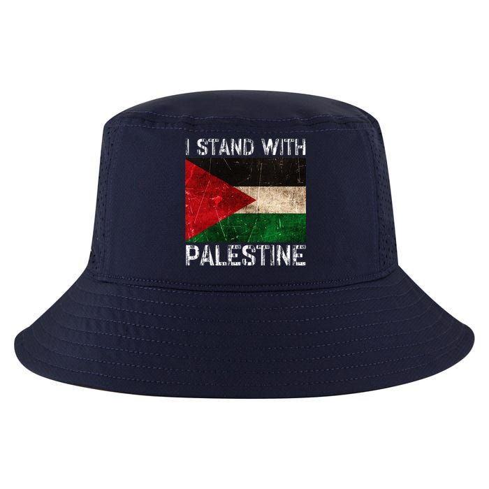 Support I Stand With Palestine Free Palestine Flag Cool Comfort Performance Bucket Hat