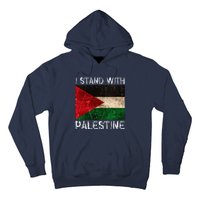 Support I Stand With Palestine Free Palestine Flag Hoodie