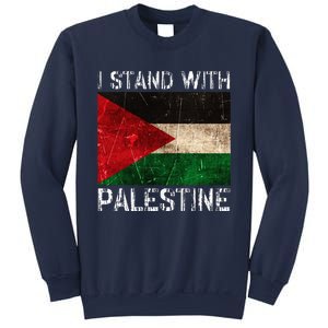 Support I Stand With Palestine Free Palestine Flag Sweatshirt