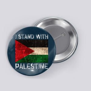 Support I Stand With Palestine Free Palestine Flag Button