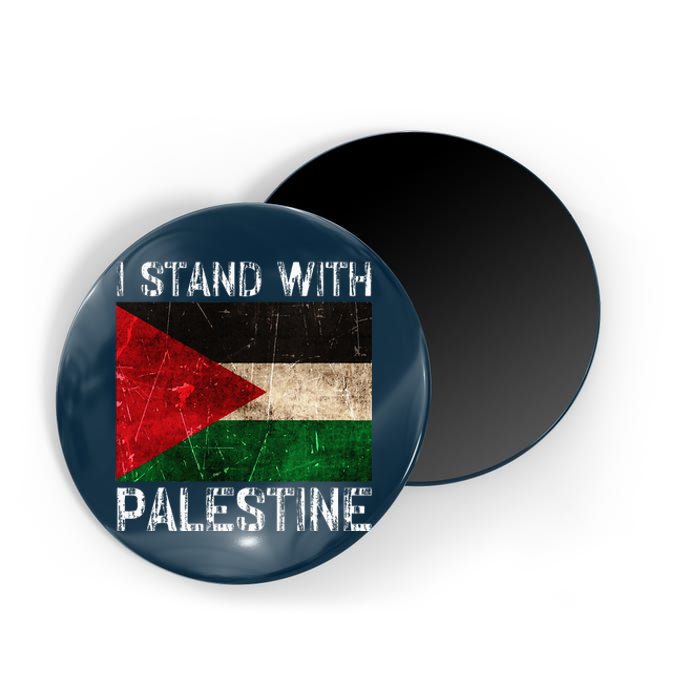 Support I Stand With Palestine Free Palestine Flag Magnet