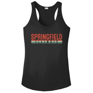 Springfield Illinois Ladies PosiCharge Competitor Racerback Tank