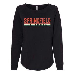 Springfield Illinois Womens California Wash Sweatshirt