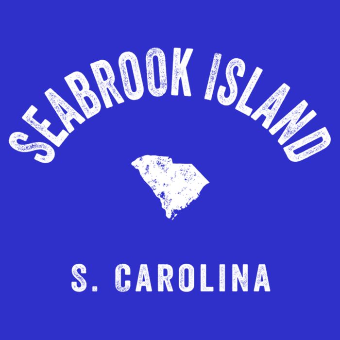 Seabrook Island South Carolina Sc Vintage 70s Athletic Sport Gift Womens T-Shirt
