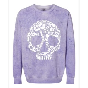 Skull Items Skull Colorblast Crewneck Sweatshirt