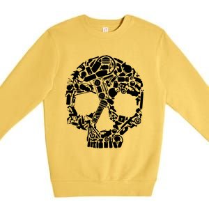 Skull Items Skull Premium Crewneck Sweatshirt