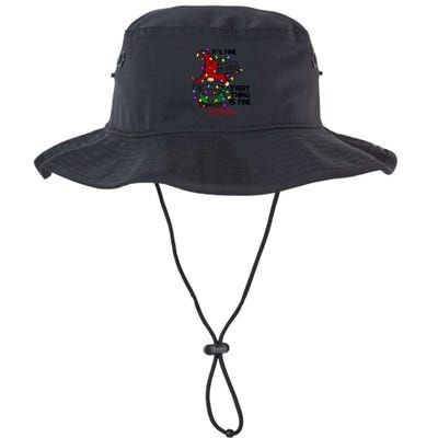 Slplife It S Fine I Am Fine Every Thing Is Fine Gift Bucket Hat