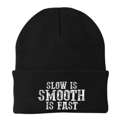 Slow Is Smooth Is Faster Precise Deliberate Controlled Beanie