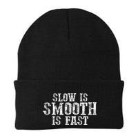 Slow Is Smooth Is Faster Precise Deliberate Controlled Beanie