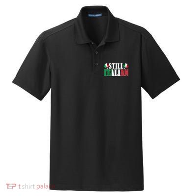 Still Italian Shamrocks St PatrickS Day Dry Zone Grid Polo