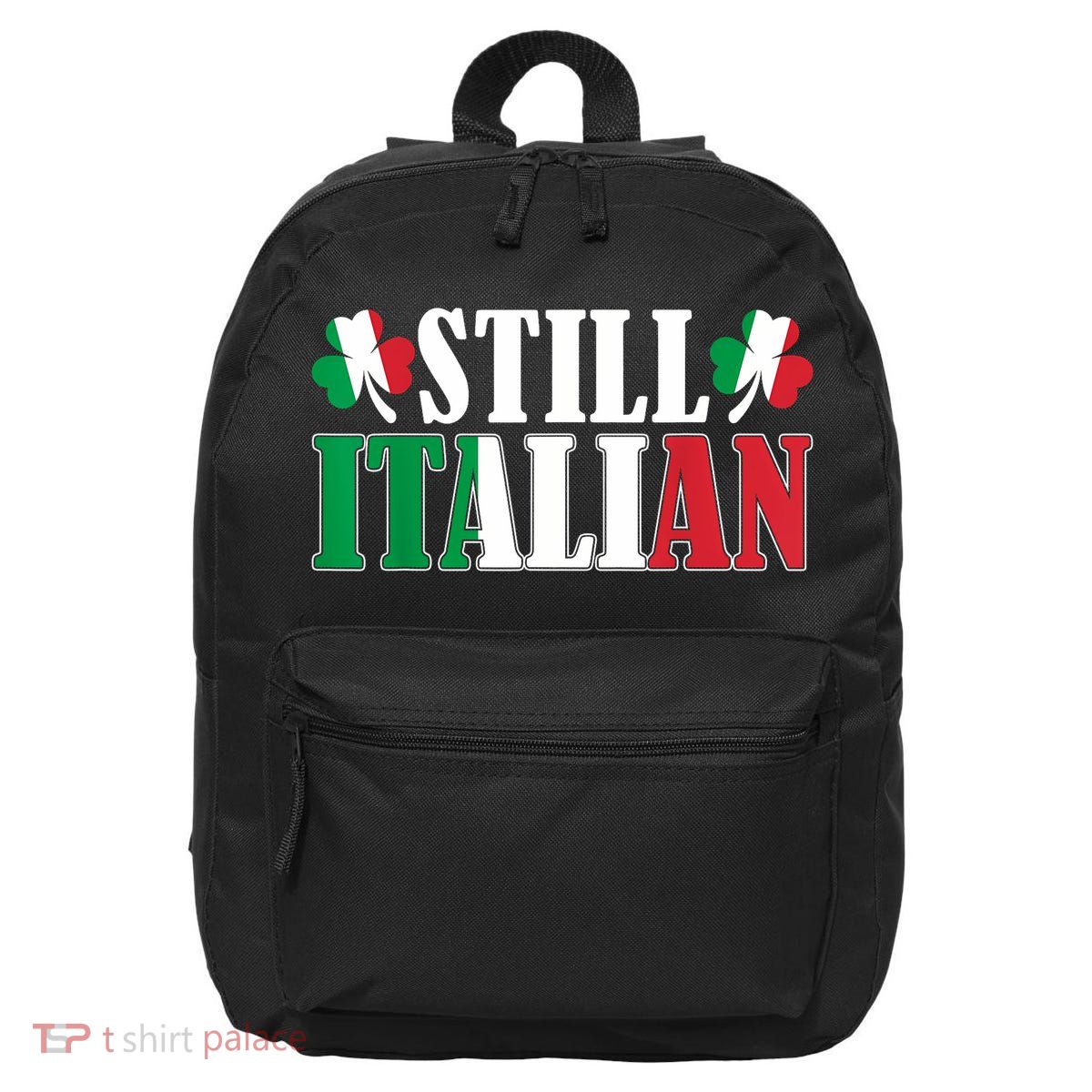 Still Italian Shamrocks St PatrickS Day 16 in Basic Backpack