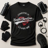 Someone In South Carolina Loves Me South Carolina Cooling Performance Crew T-Shirt
