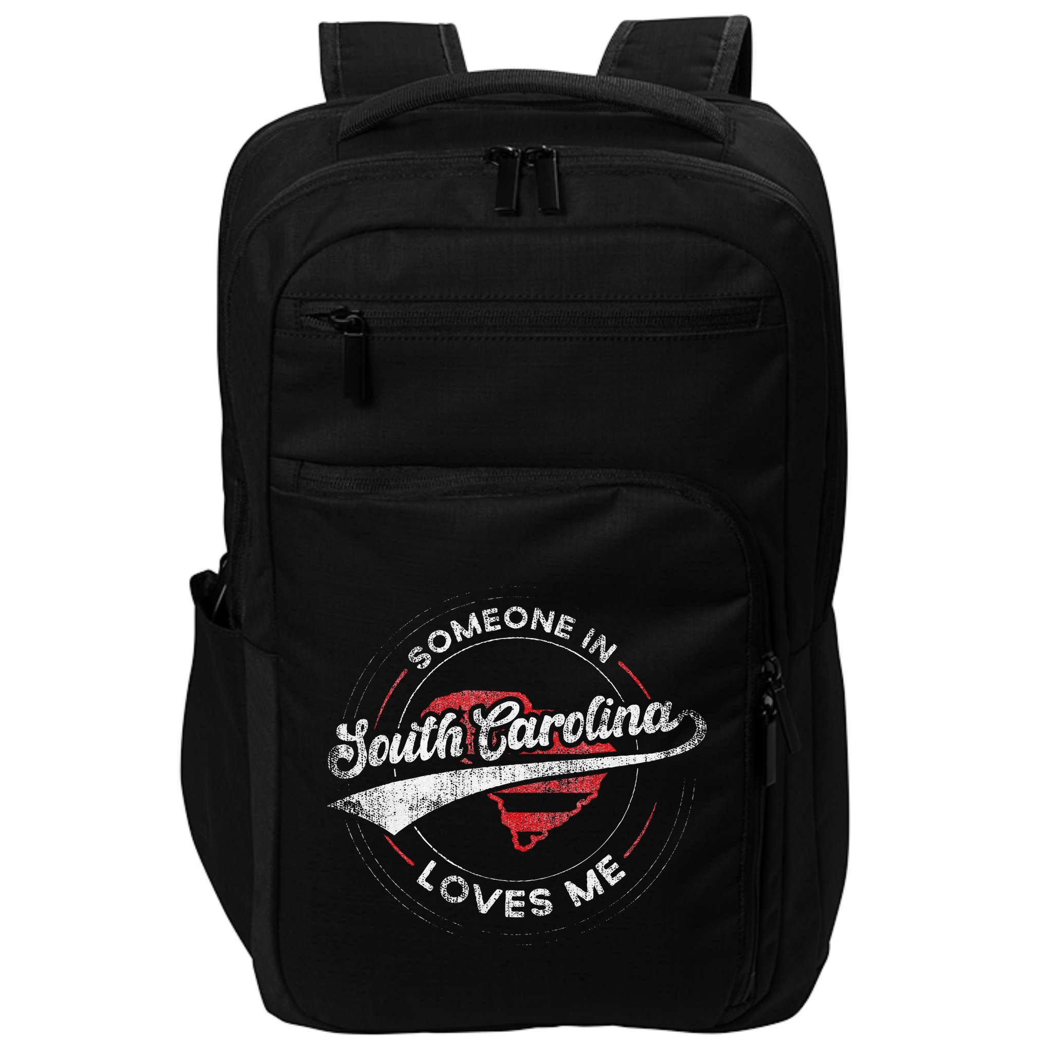 Someone In South Carolina Loves Me South Carolina Impact Tech Backpack