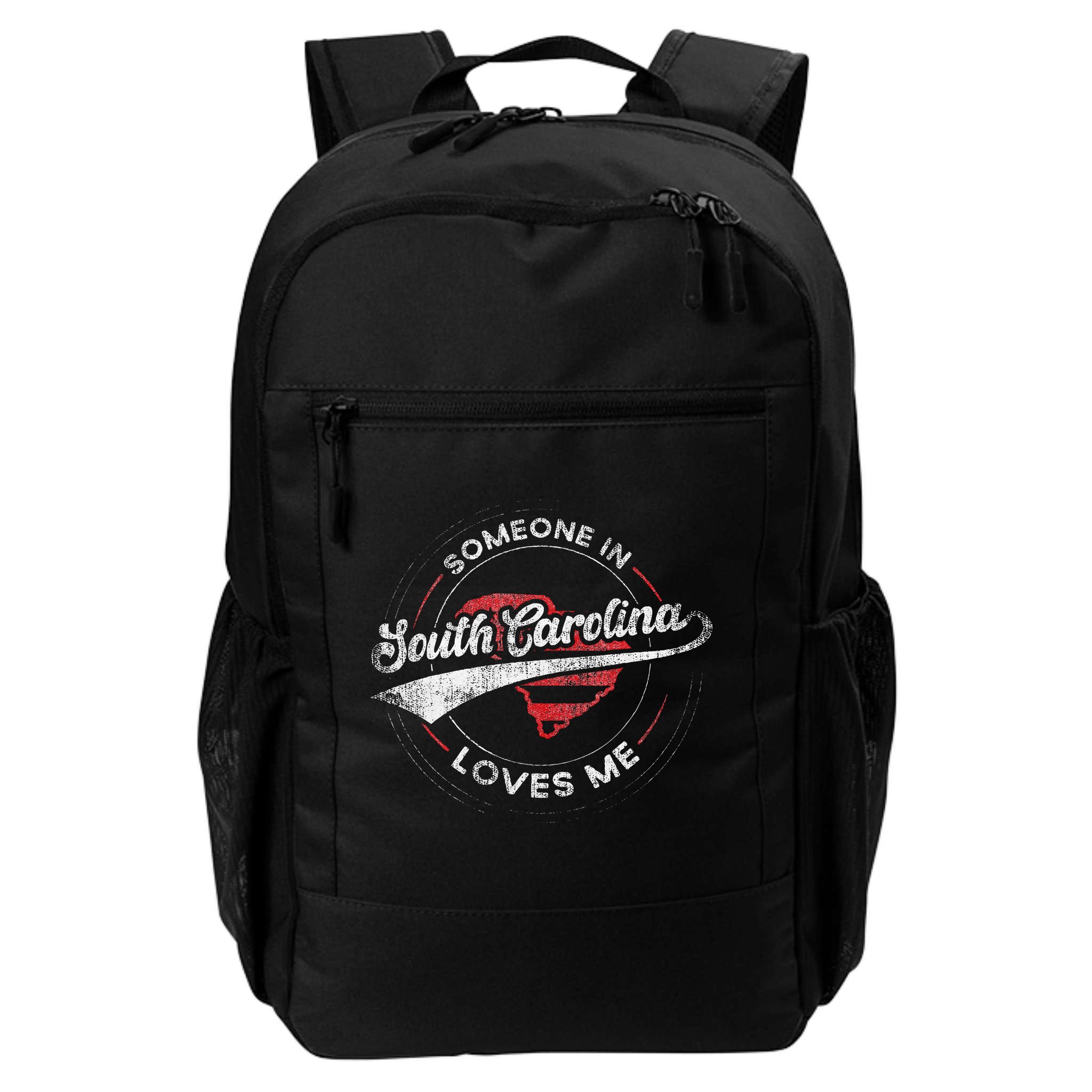 Someone In South Carolina Loves Me South Carolina Backpack