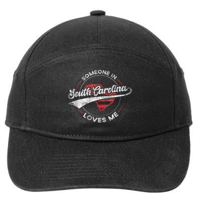 Someone In South Carolina Loves Me South Carolina 7-Panel Snapback Hat