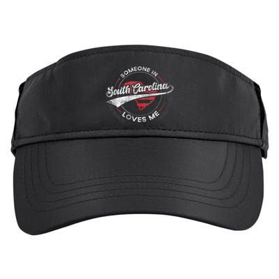 Someone In South Carolina Loves Me South Carolina Adult Drive Performance Visor