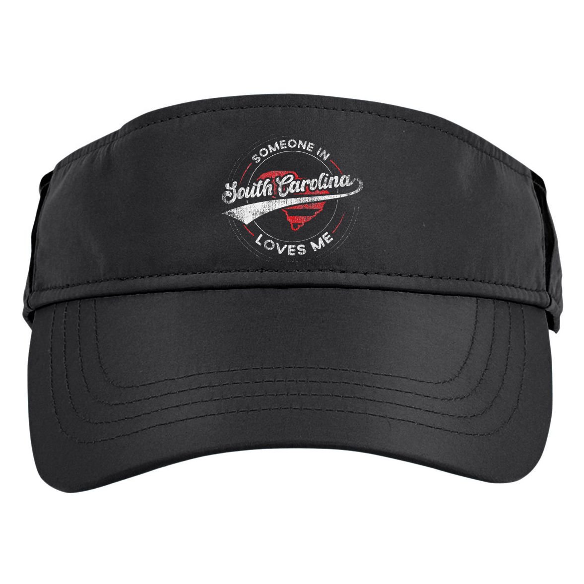 Someone In South Carolina Loves Me South Carolina Adult Drive Performance Visor