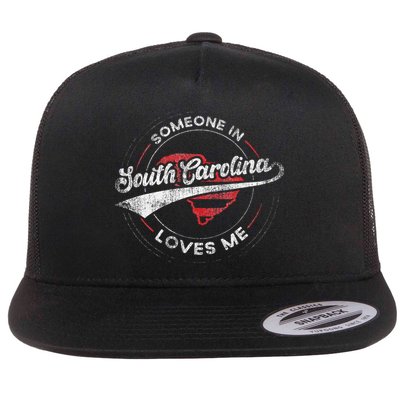 Someone In South Carolina Loves Me South Carolina Flatbill Hat