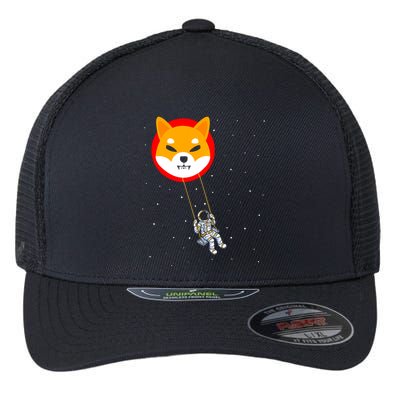 Shiba Inu Swing Army Cryptocurrency Token Doge Flexfit Unipanel Trucker Cap