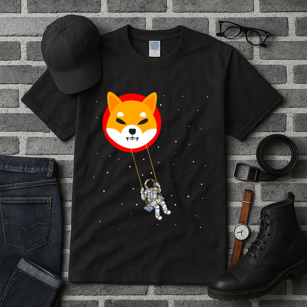 Shiba Inu Swing Army Cryptocurrency Token Doge Tall T-Shirt