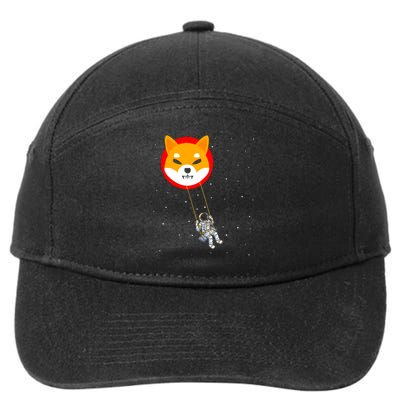 Shiba Inu Swing Army Cryptocurrency Token Doge 7-Panel Snapback Hat