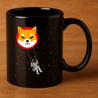 Shiba Inu Swing Army Cryptocurrency Token Doge 11oz C Handle Ceramic Mug