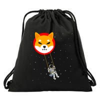 Shiba Inu Swing Army Cryptocurrency Token Doge Drawstring Bag
