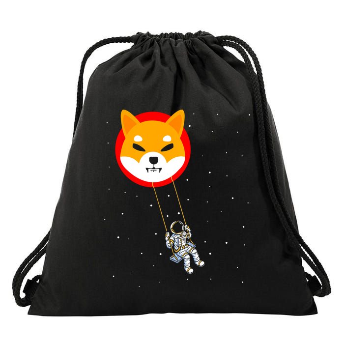 Shiba Inu Swing Army Cryptocurrency Token Doge Drawstring Bag