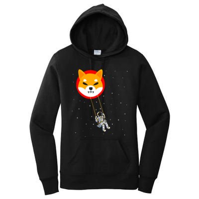 Shiba Inu Swing Army Cryptocurrency Token Doge Women's Pullover Hoodie