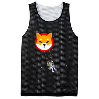 Shiba Inu Swing Army Cryptocurrency Token Doge Mesh Reversible Basketball Jersey Tank
