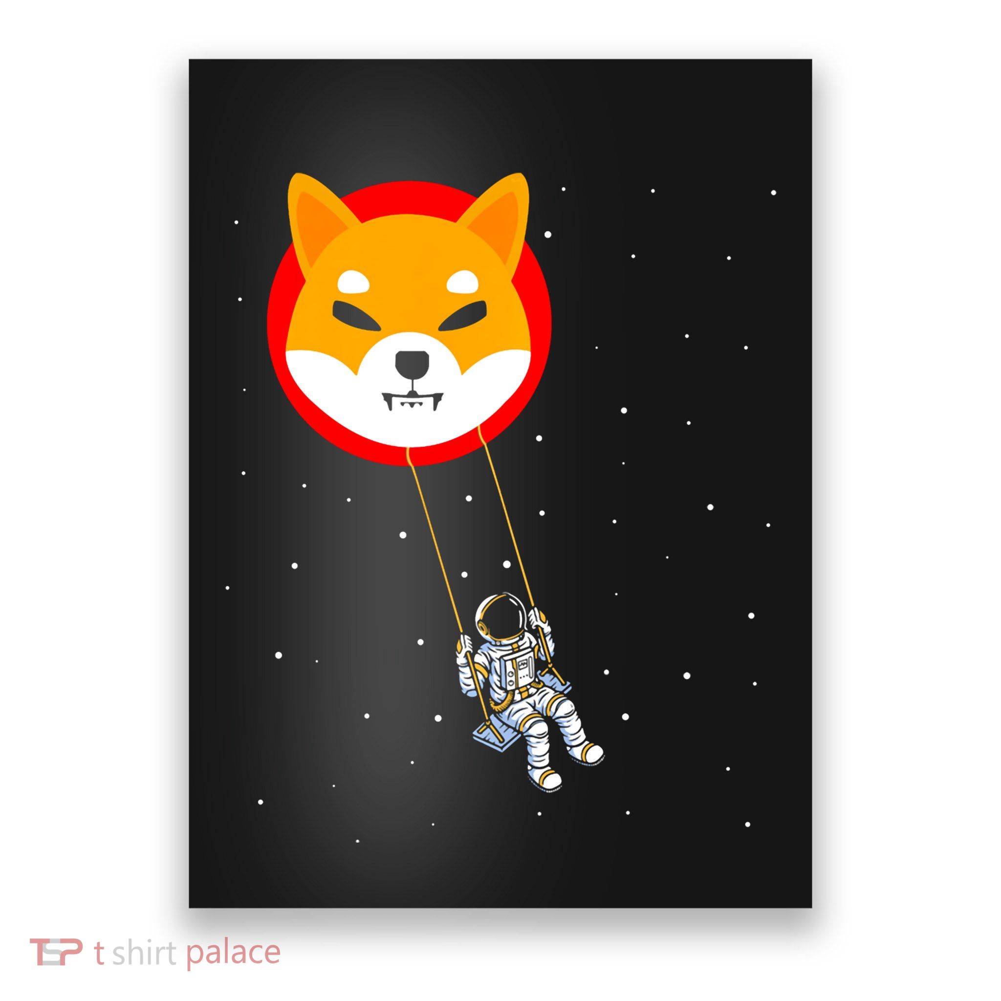 Shiba Inu Swing Army Cryptocurrency Token Doge Poster