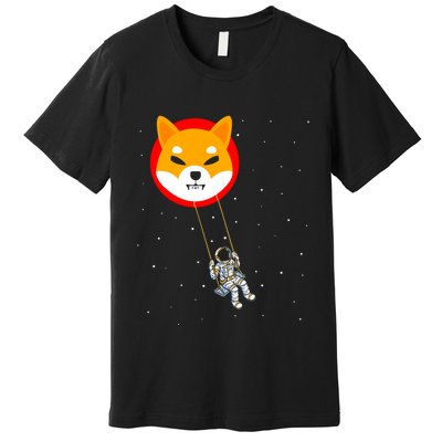 Shiba Inu Swing Army Cryptocurrency Token Doge Premium T-Shirt