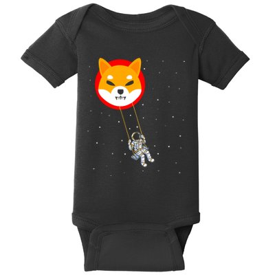 Shiba Inu Swing Army Cryptocurrency Token Doge Baby Bodysuit