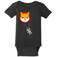 Shiba Inu Swing Army Cryptocurrency Token Doge Baby Bodysuit