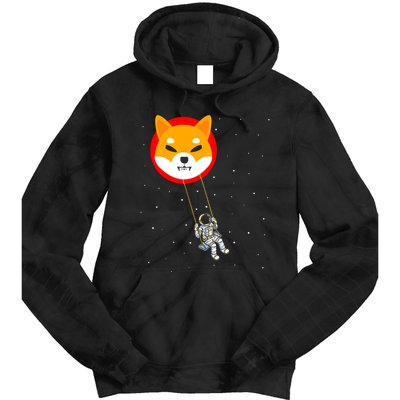Shiba Inu Swing Army Cryptocurrency Token Doge Tie Dye Hoodie