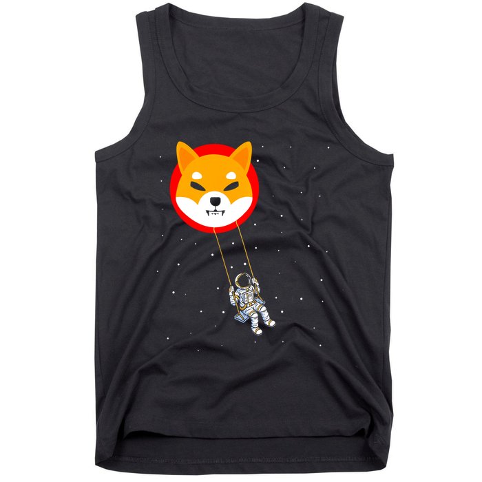 Shiba Inu Swing Army Cryptocurrency Token Doge Tank Top