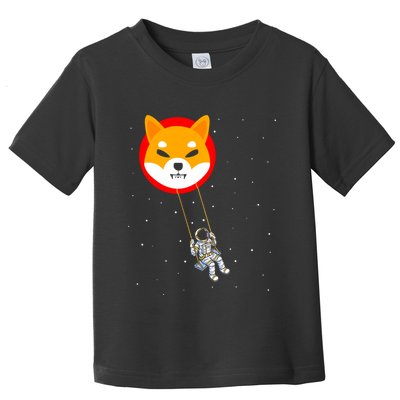 Shiba Inu Swing Army Cryptocurrency Token Doge Toddler T-Shirt
