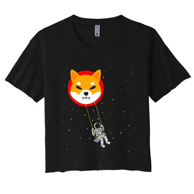 Shiba Inu Swing Army Cryptocurrency Token Doge Crop Top