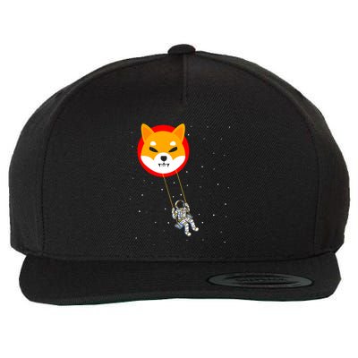Shiba Inu Swing Army Cryptocurrency Token Doge Wool Snapback Cap